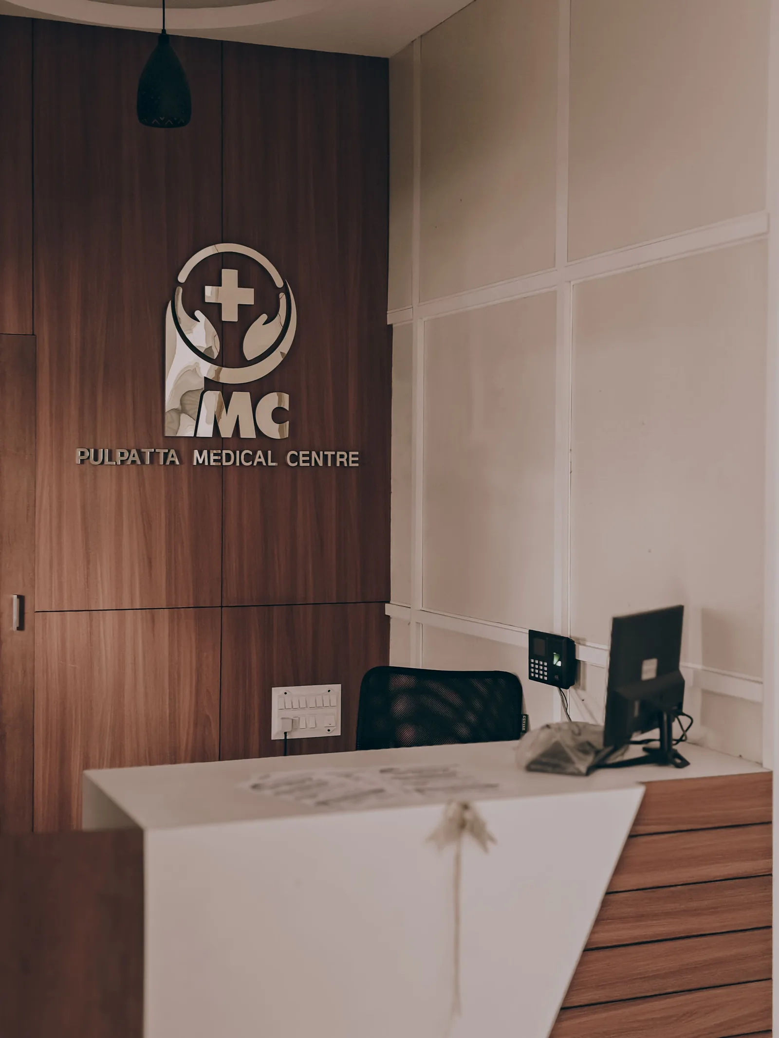 The reception area at Sapphire Dental Studio
